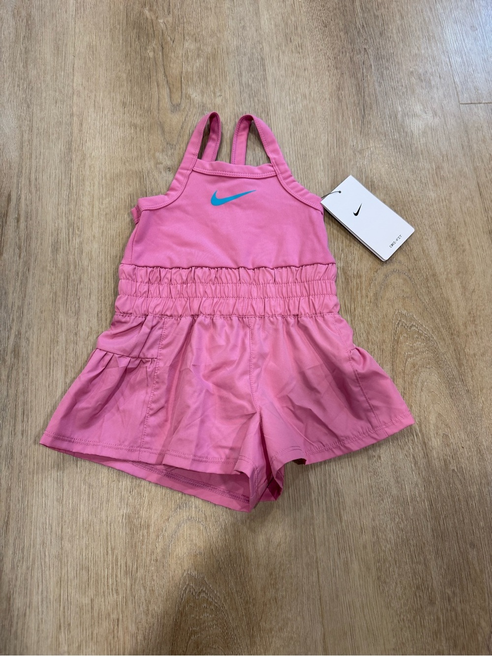 NWT Nike Girls' 18 Month Pink Athletic Romper